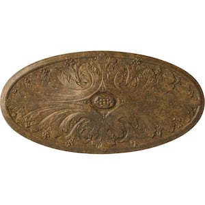 1-3/4 in. x 24-3/4 in. x 12-1/2 in. Polyurethane Madrid Ceiling , Rubbed Bronze
