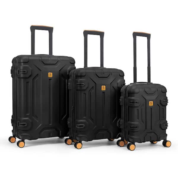 NY Bellamonte sサイズ 黒 HIKOLAYAE Grand Creek Nested Hardside Luggage Set in Luxury Black