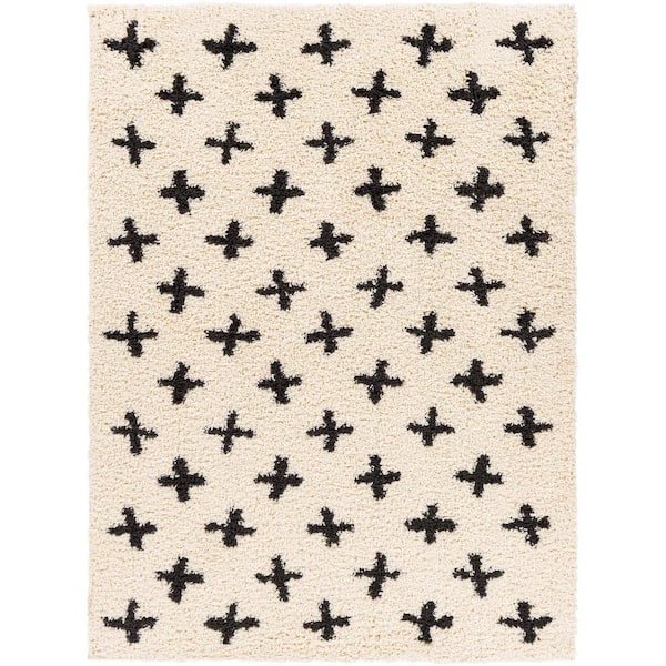 Livabliss Allard Cream 8 ft. x 10 ft. Indoor Area Rug
