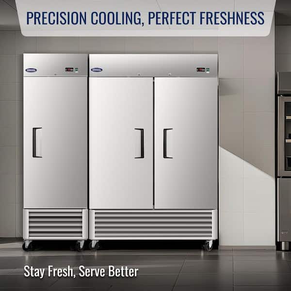 Biscayne Bay 54 in. 49 cu. ft. Commercial Reach-In Auto / Cycle
