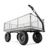 GORILLA CARTS 1,000 lbs. Heavy-Duty Steel Utility Garden Cart, 6 cu. ft ...
