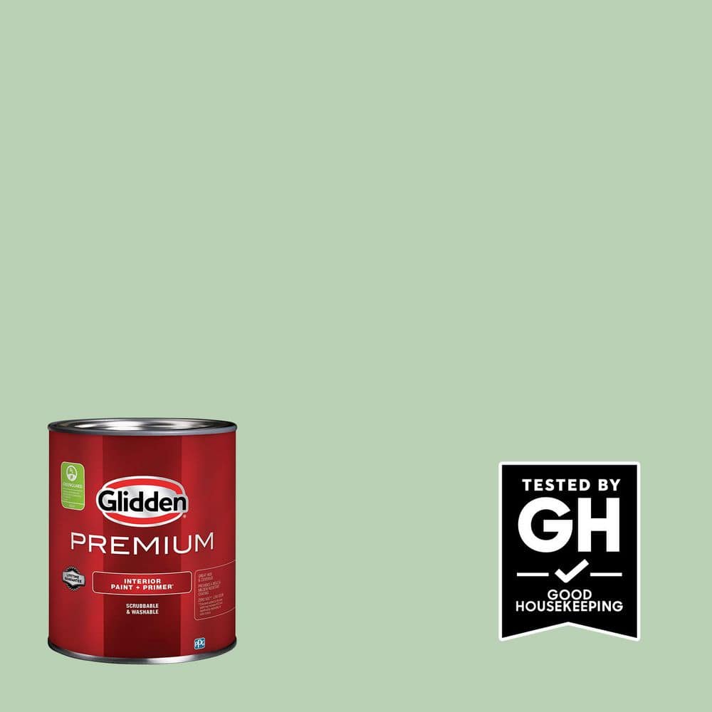Glidden Premium 1 qt. Lime Taffy PPG1130-4 Semi-Gloss