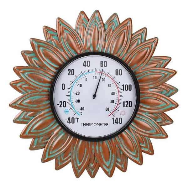 Sunflower Outdoor Window Wireless Digital Thermometer