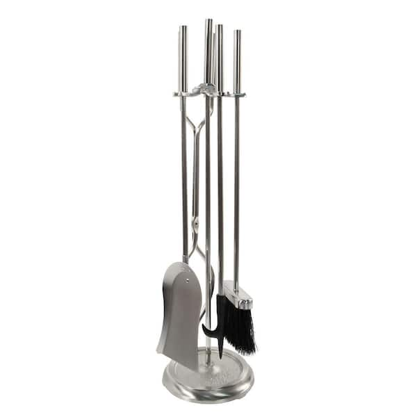 Regency 48 Stainless Steel Mop / Broom Rack with 5 Holders