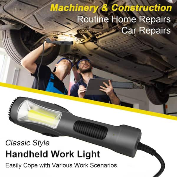 BeamBox 120 Volt Integrated LED Trouble Light Corded COB Work