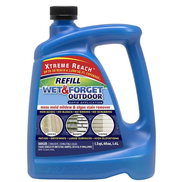 Wet and Forget 48 oz. Xtreme Reach Outdoor Cleaner Hose End Refill