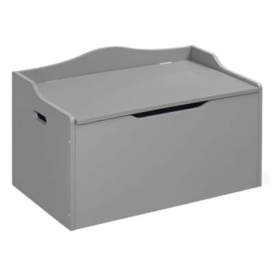 Basicwise Yellow Toy Storage Box Small QI003221S.Y - The Home Depot