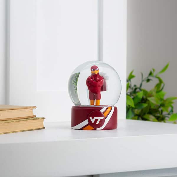 Evergreen Enterprises Virginia Tech 5 in. Glass Tabletop Snow Globe