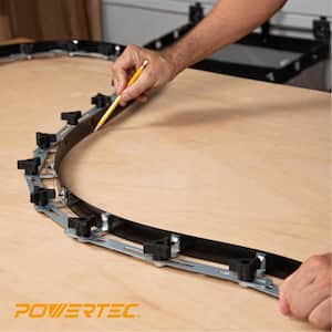 107 in. Flexible Curve Template