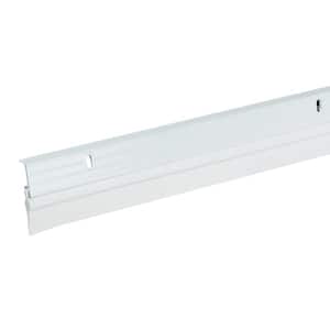 1-5/8-inx36-in White Premium Aluminum and Vinyl Door Sweep Weatherstrip