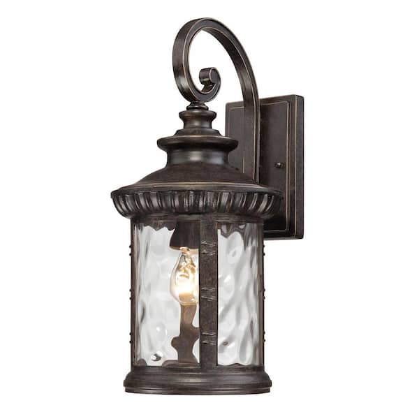 Quoizel Chimera 1-Light Bronze Outdoor Wall Lantern Sconce