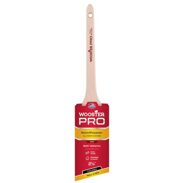 Wooster 2-1/2 in. Pro Nylon/Polyester Thin Angle Sash Brush