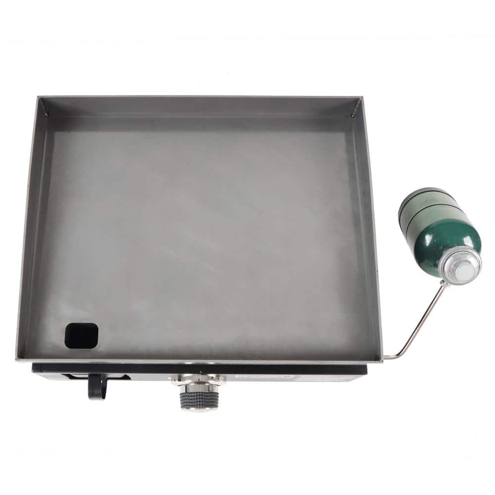 19-Inch Black Stainless Steel Portable Propane Gas Griddle