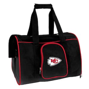 NFL Kansas City Chiefs Pet Carrier Premium 16 in. Bag in Red
