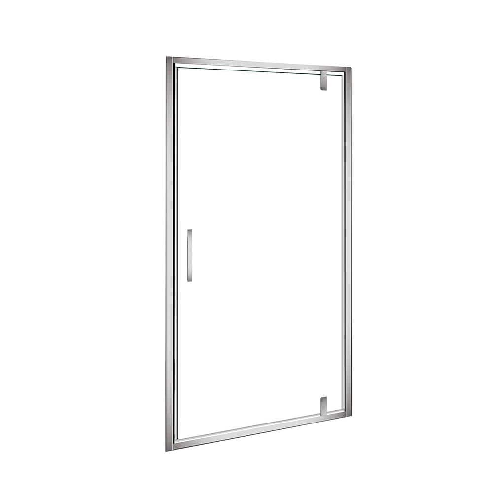 36'' Chrome Frameless Glass Shower Door