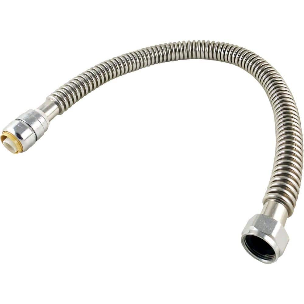 UPC 697285011045 product image for 1 in. Push-to-Connect x 1 in. FIP x 24 in. Corrugated Stainless Steel Water Soft | upcitemdb.com