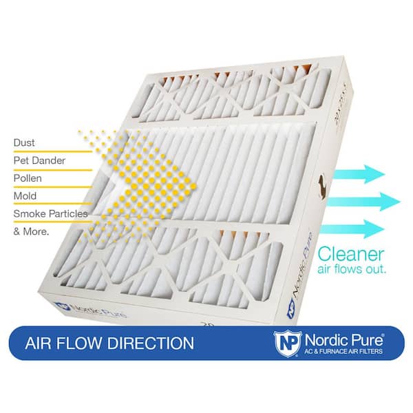 Filterbuy 18 in. x 18 in. x 1 in. MERV 13 (FPR 10) Health Defense Pleated HVAC AC Furnace Air Filters Replacement (3-Pack) AFB18x18x1M13pk3 - The Home Depot
