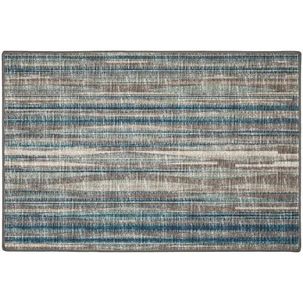 2 X 3 Brown Ombre Runner Rug