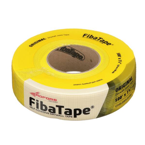 FibaTape  Drywall Tape  Fiberglass Mesh  Self Adhesive 1-7/8 in W x 75 ft L 