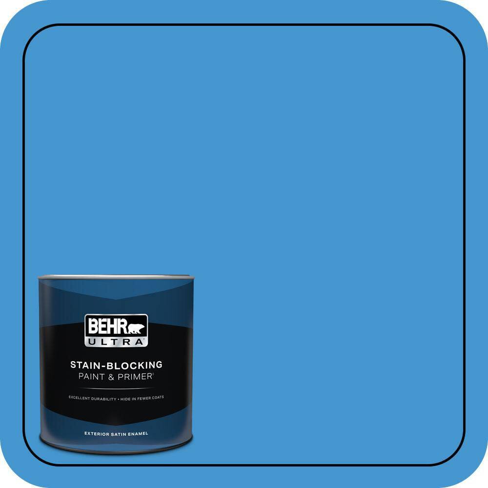 1 qt. #P510-5 Perfect Sky Satin Enamel Exterior Paint & Primer price history on PriceWatchPro