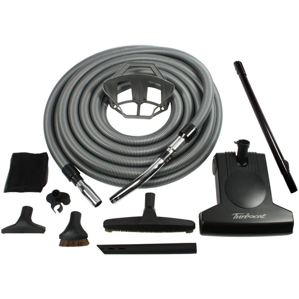 Central Vacuum Accessory Package Including CT20QD Electric Power Nozzle &  35 Ft. Universal Total Control Hose - Cen-Tec Systems