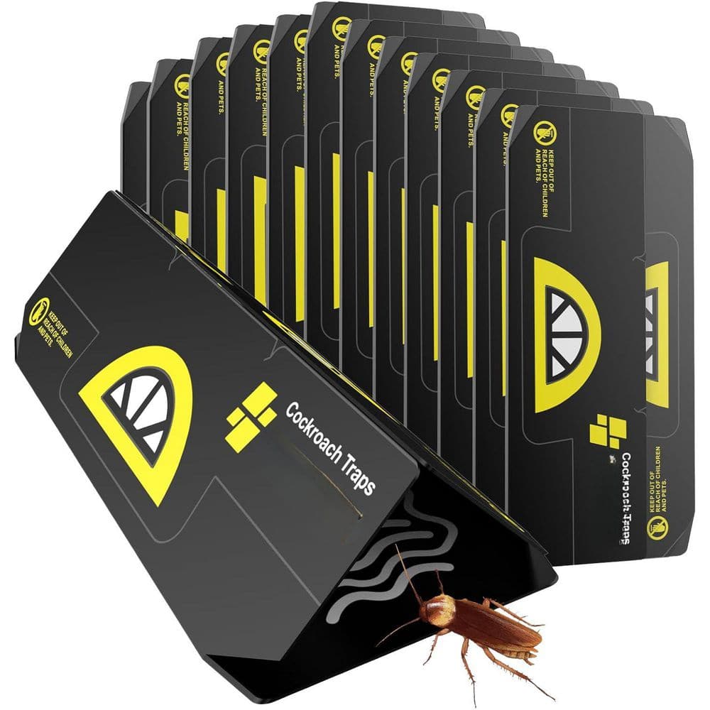 Cockroach Glue Traps Long Lasting and Non-Toxic, Suitable for Children and Pets-Trap Pests (20-Pack) price history on PriceWatchPro