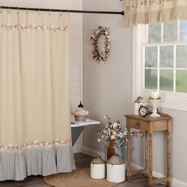 https://images.thdstatic.com/productImages/605ea9f0-eba3-46e9-ac5a-68062f3626cb/svn/cr%C3%A8me-khaki-golden-tan-vhc-brands-shower-curtains-65277-c3_600.jpg