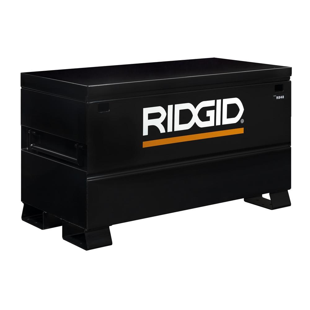 RIDGID RIDGID Universal Jobsite Chest 48 in Pre-Assembled Steel in Black x 28.5 in 