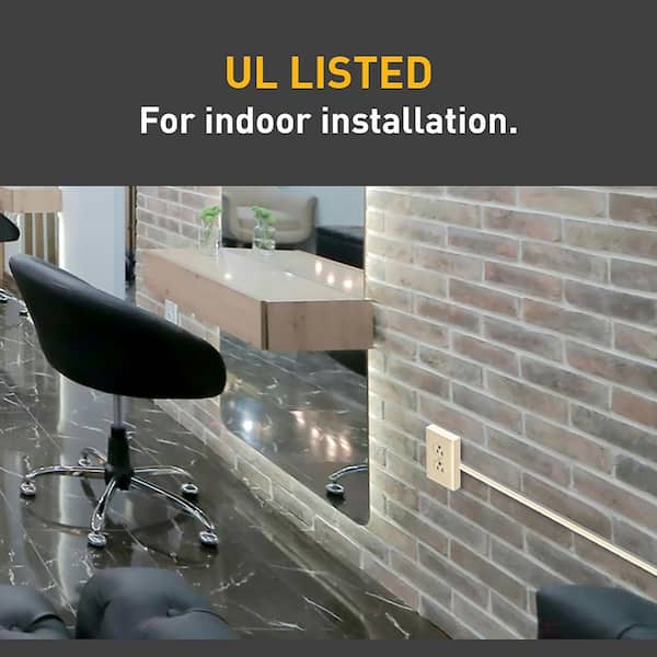 Legrand Wiremold 500 Series 5 ft. Metal Surface Raceway Channel