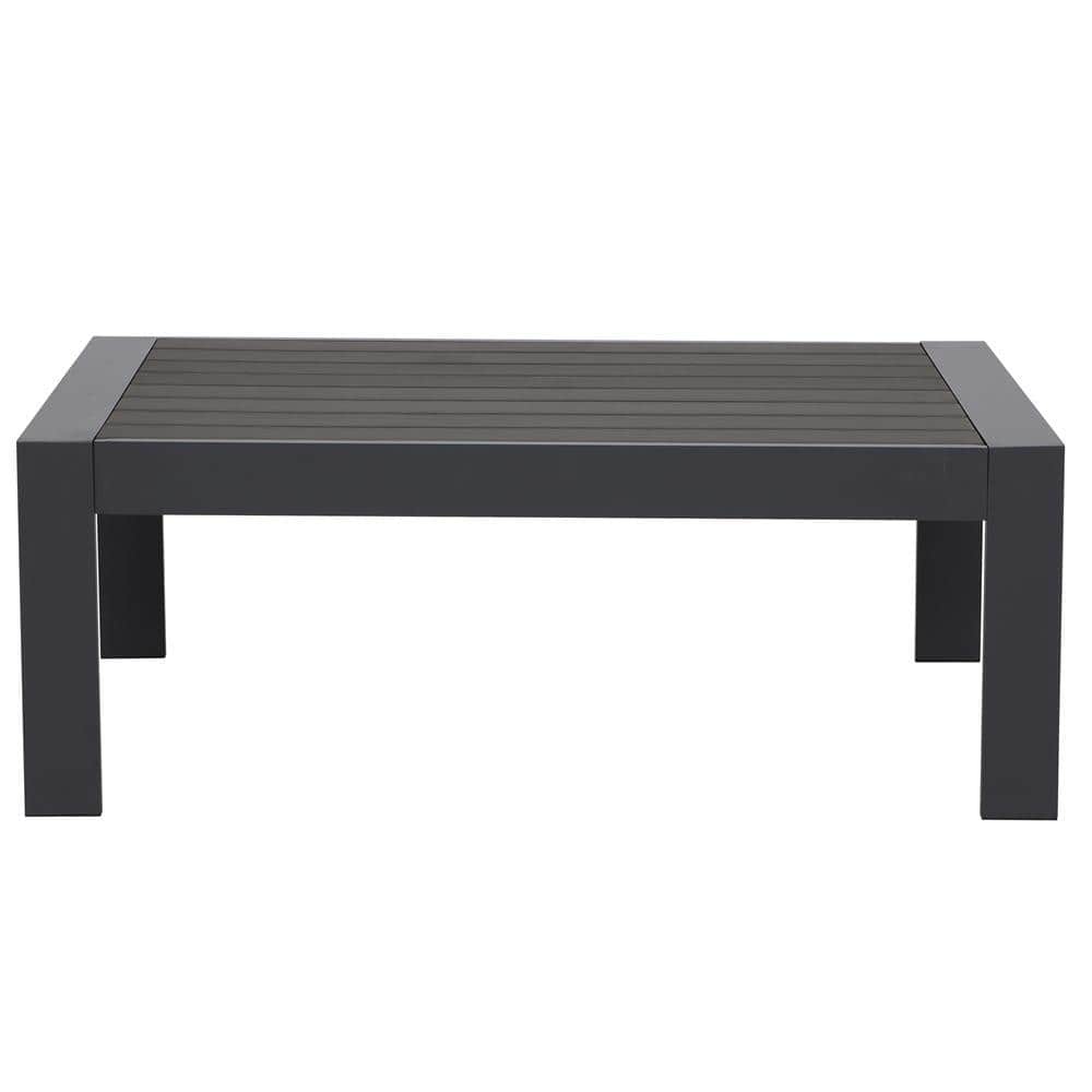 Dark Gray Aluminum Outdoor Coffee Table price history on PriceWatchPro