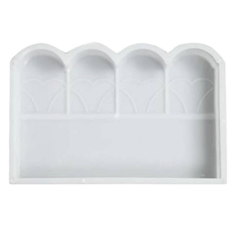 Garden Concrete Brick Mold Plastic Fence DIY Paving Mold for Patio Earth Tones 1 Piece price history on PriceWatchPro