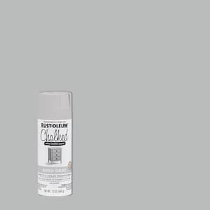 12 oz. Chalked Aged Gray Ultra Matte Spray Paint (6-Pack)