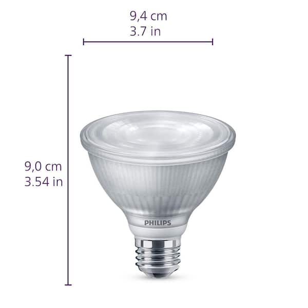 Philips Equivalent PAR30s Ultra-Definition High Output E26 LED Light Bulb Bright White with Warm Glow 3000K (1-Pack) 568311 - The Home