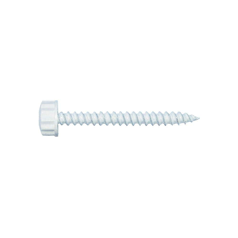 #8 x 1-1/2 in. High Corrosion Resistant HCR T-Star Plus Wafer Head Exterior  Screw (1 lb.-Box)