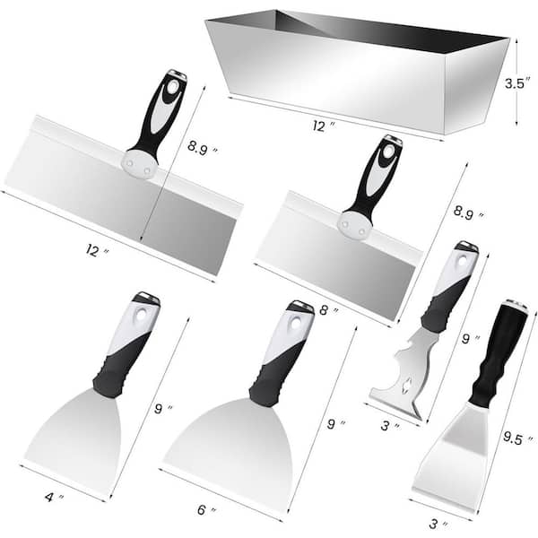 OX Tools OX Pro 4-in W x 14-in L x 3.5-in D Drywall Mud Pan