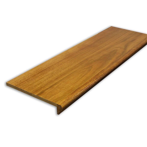 Stairtek 0.625 in. x 11.5 in. x 60 in. Prefinished Natural Brazilian Cherry Retread