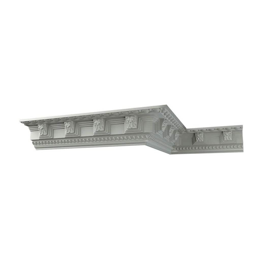 Grayson 3.125 in. D x 4.5 in. W x 96 in. L Polyurethane Crown Moulding price history on PriceWatchPro