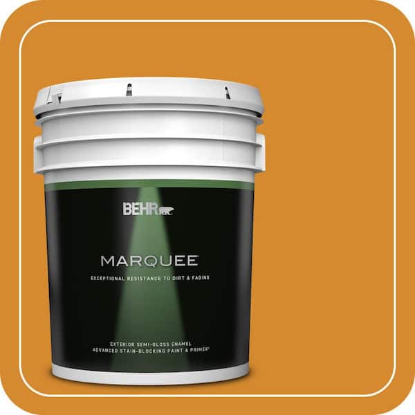 BEHR MARQUEE 5 gal. #S-H-300 Opulent Semi-Gloss Enamel Exterior Paint & Primer