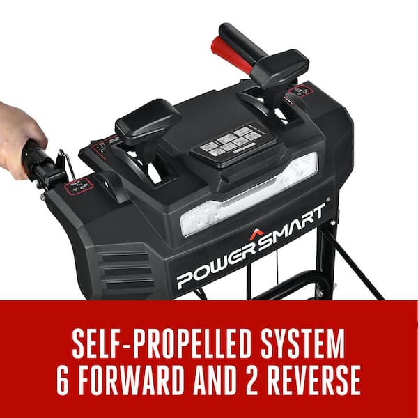 24 in. 212cc 2-Stage Gas Snow Blower with Electric Start and Infinite Variable Speed