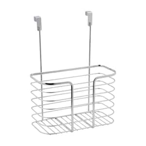 iDesign York Lyra Under-the-Shelf Steel Wire Basket 12.5 Bronze