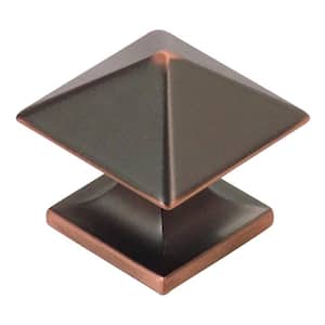 Studio Collection 1-1/4 in. Dia Oil-Rubbed Bronze Highlighted Finish Cabinet Door and Drawer Knob (10-Pack)