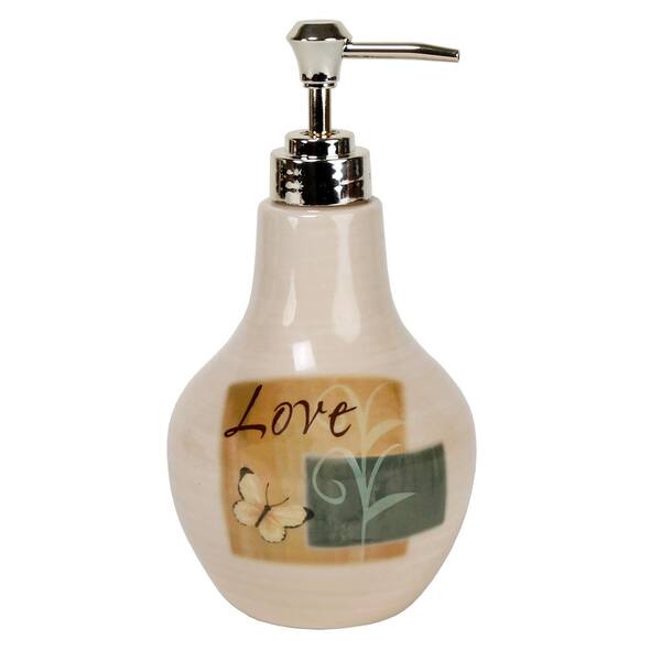 Saturday Knight Tranquility Freestanding Lotion Dispenser in Earthtone