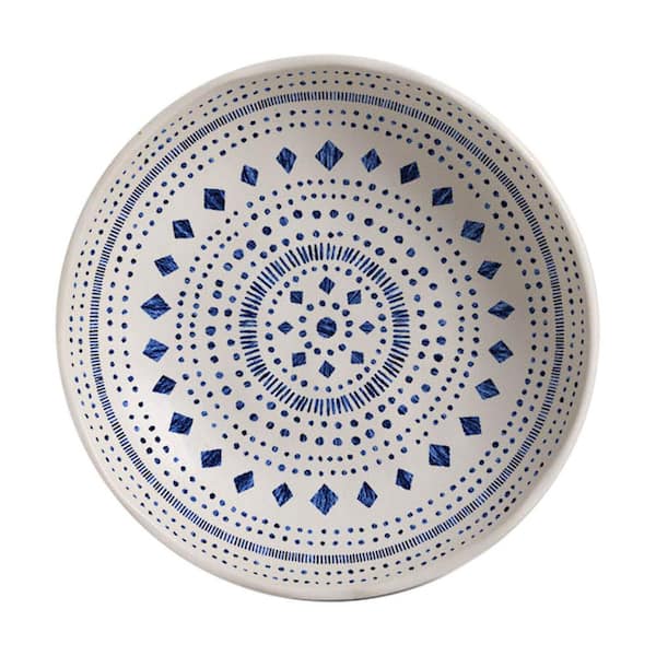 26.91 fl. oz. Maya Multi-Colored Stoneware Salad Bowl (Set of 6)