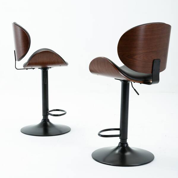 Brown - Adjustable Height Office Chair With Padded Arm Brown And Black -  881184 at Altman's Billiards and Barstools!