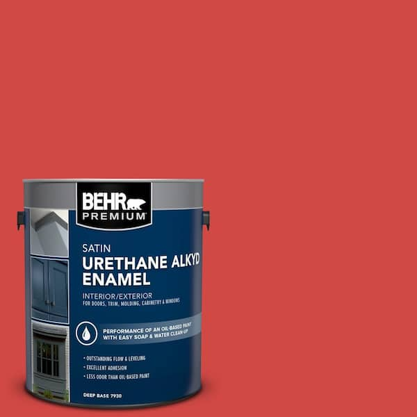 BEHR PREMIUM 1 gal. #P170-6 Race Car Stripe Urethane Alkyd Satin