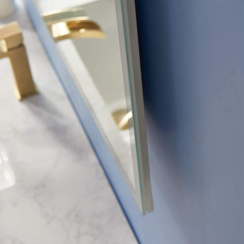 48" Frameless Rectangular LED Bathroom Vanity Mirror