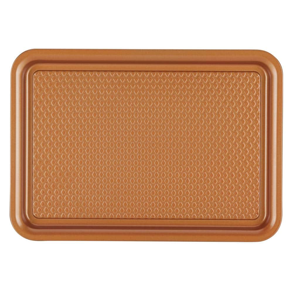Copper Nonstick 4-Piece Toaster Oven Bakeware Set