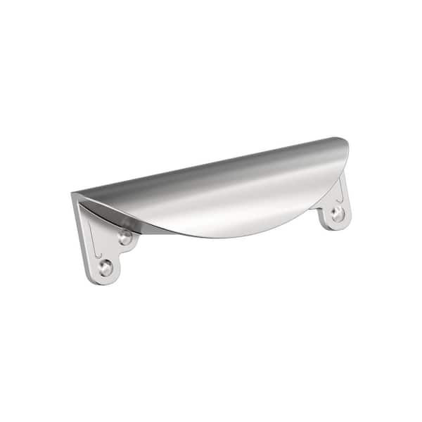 Inspirations 3 in. Traditional Polished Chrome Cabinet Cup Pull