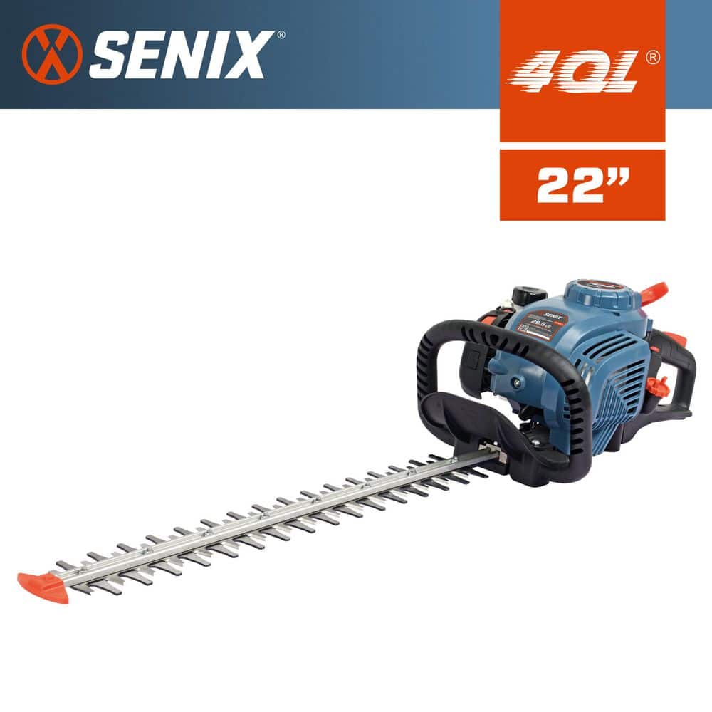 Senix 26.5 cc Gas 4 -Stroke Hedge Trimmer with a 22 in. Bar HT4QL