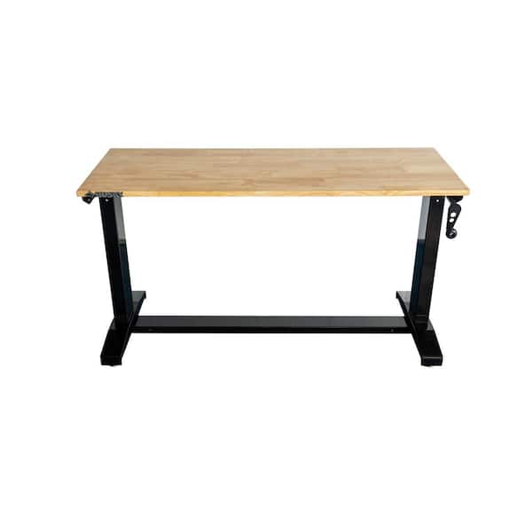 Husky 46 in. Wide x 18 in. Deep Adjustable Height Work Table With